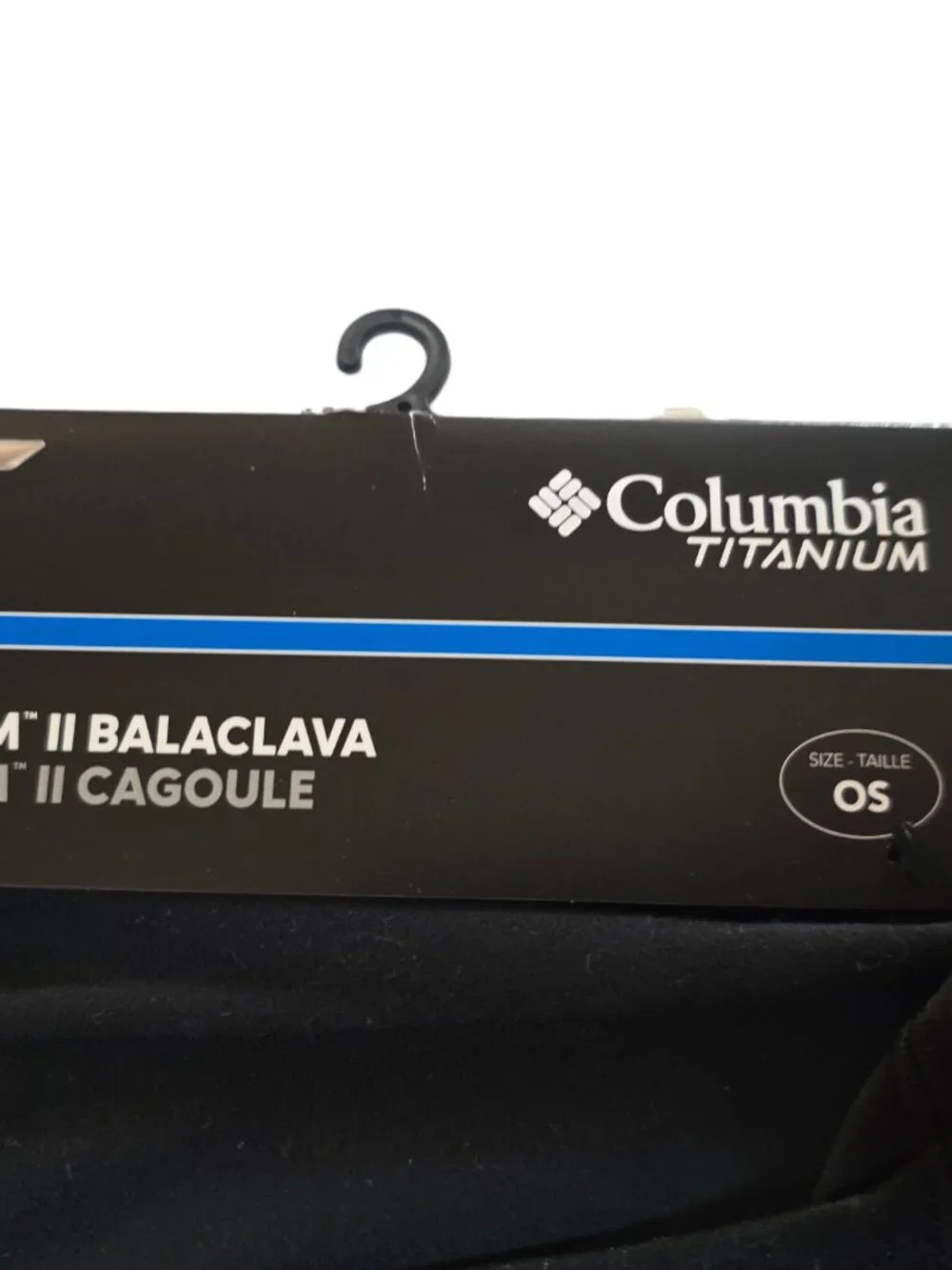 Columbia Titanium Balaclava-Black Unisex One Size NWT